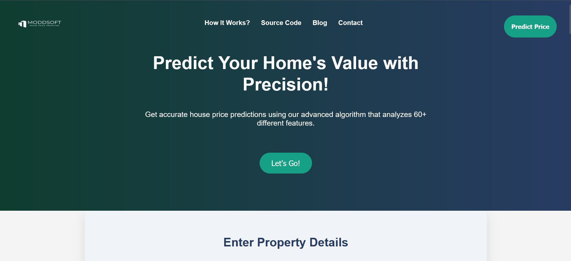 House Price Prediction Platform